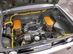 Nicely detailed engine compartment.